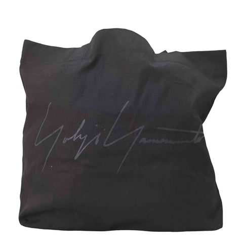 ヨウジヤマモト Yohji Yamamoto シグネチャーロゴキャンバストートバッグ メンズ ONE SIZE